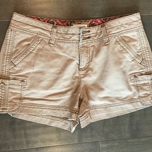 Tan shorts